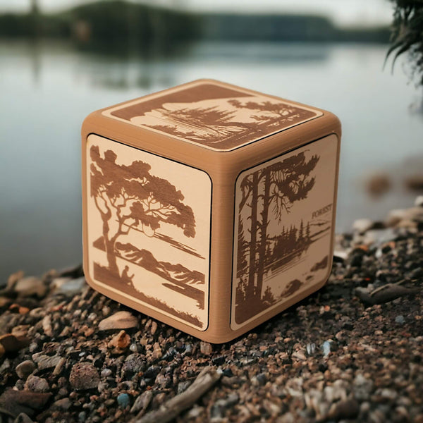 Anxiety Relief Music Box | Nature Inspired Mental Health Gift