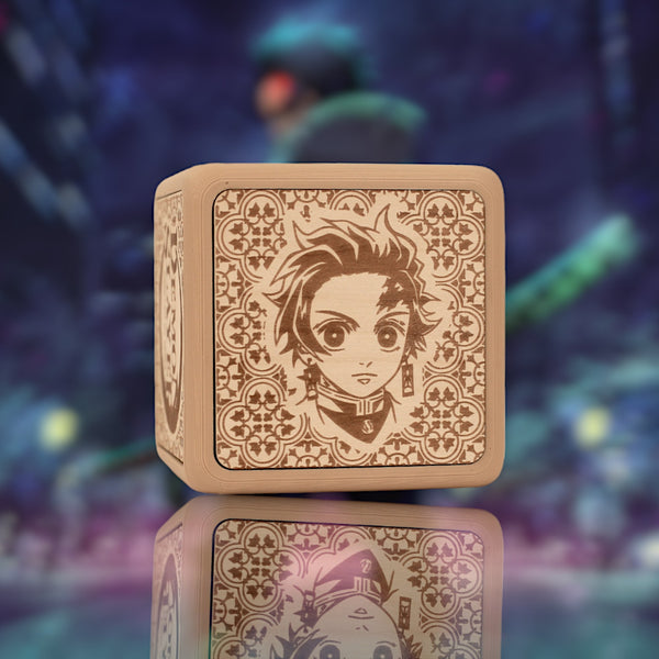 Tanjiro Nezuko Music Box | Demon Slayer Inosuke Zenitsu Shinobu Gift | Magic Cube