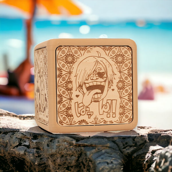 One Piece Music Box | Luffy Zoro Nami Sanji | Unique Gift for Anime Manga Lovers