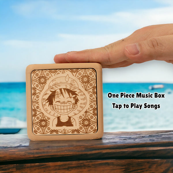 One Piece Music Box | Luffy Zoro Nami Sanji | Unique Gift for Anime Manga Lovers