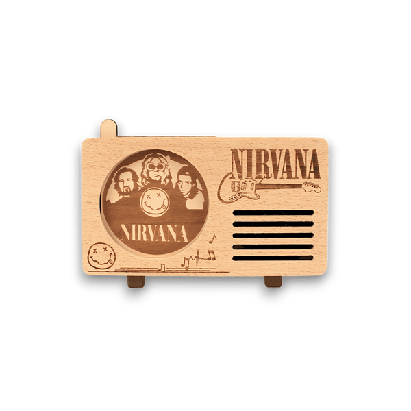 Nirvana - inspired Music Player | Radio Design